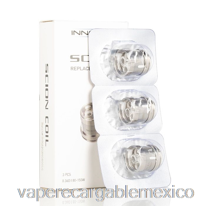 Bobinas De Repuesto Vape Recargables Innokin Scion Plexus 0.36ohm Scion Quad Bobinas